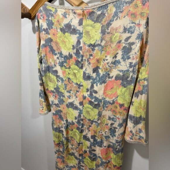 OKY ^ COKY - Colorful Floral Dress with Tassel Detail- Spanish Designer - Picture 9 of 11